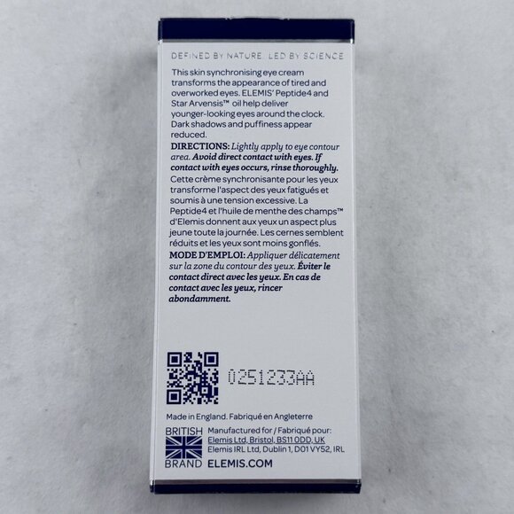Elemis Peptide4 Eye Recovery Cream 15ml Reviving For Tired Overworked Eyes NEW - Picture 5 of 9